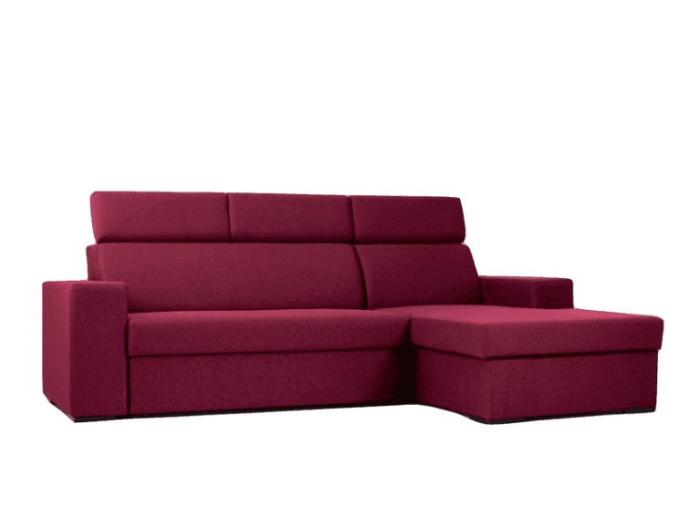 Narożnik Rozkładany Atlantica P 250x160 Landrynkowy Róż/Orzech