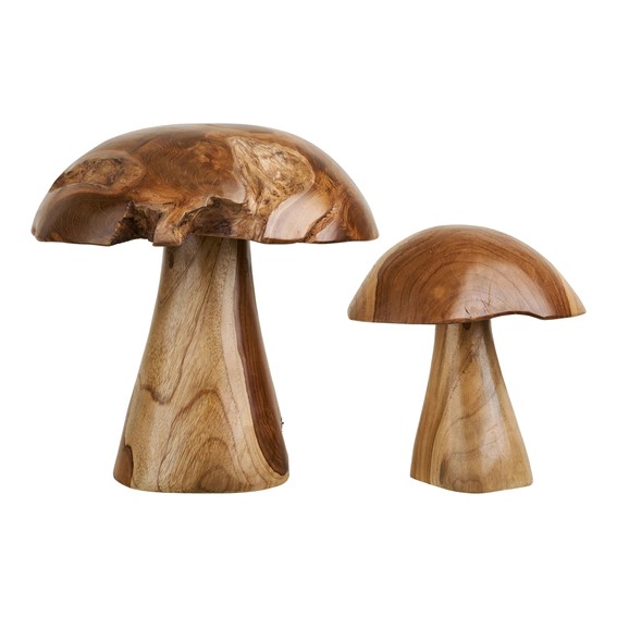 Dekoracja Ogrodowa MUSHROOMS Naturalny