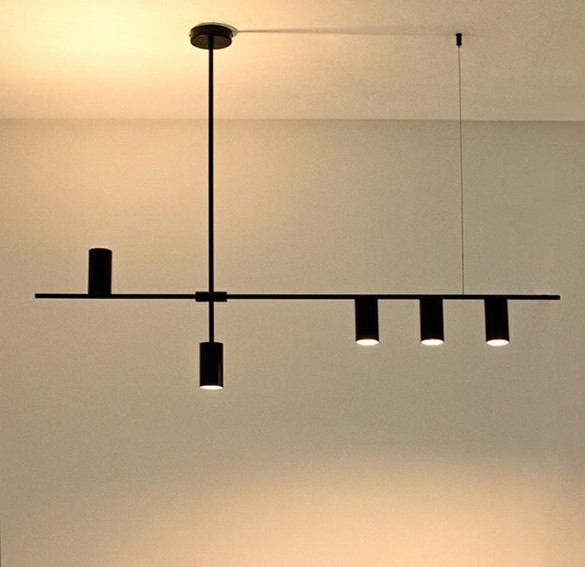 Lampa Wisząca MODERNO Czarny