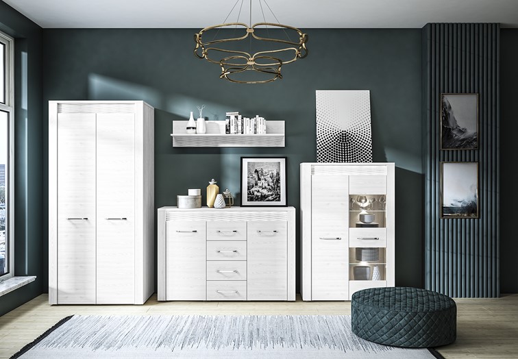 Półka CLERMONT 12 Sosna Śnieżna