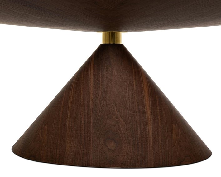 Stół UFO 240x100cm Orzech/Naturalny