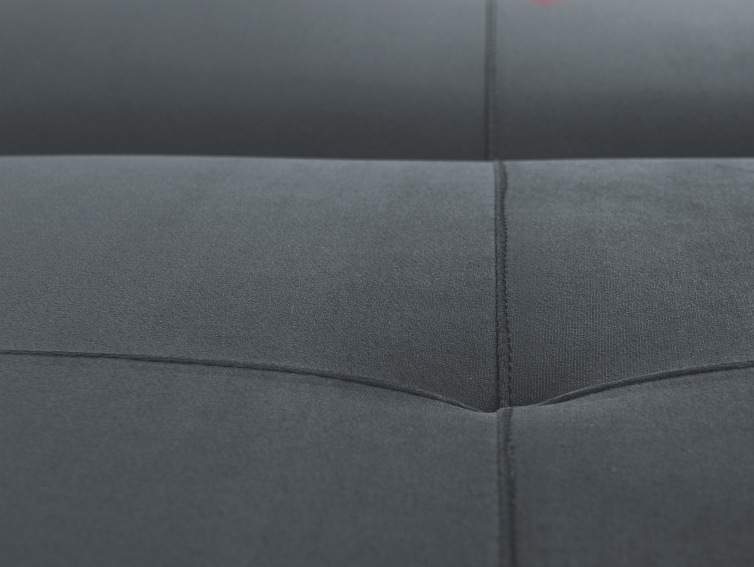 Sofa Rozkładana 3 os. Modes L 210x90x78 Szary Bez/Czarny