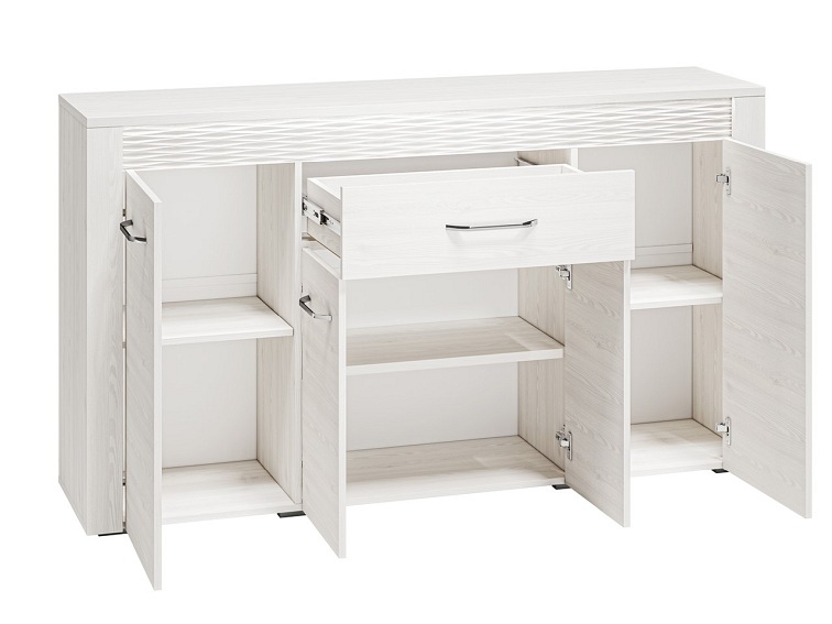 Komoda Clermont 08 40x165x94 Biały