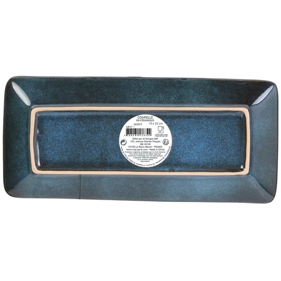 Prostokątny Talerz TIERRA 22x10cm