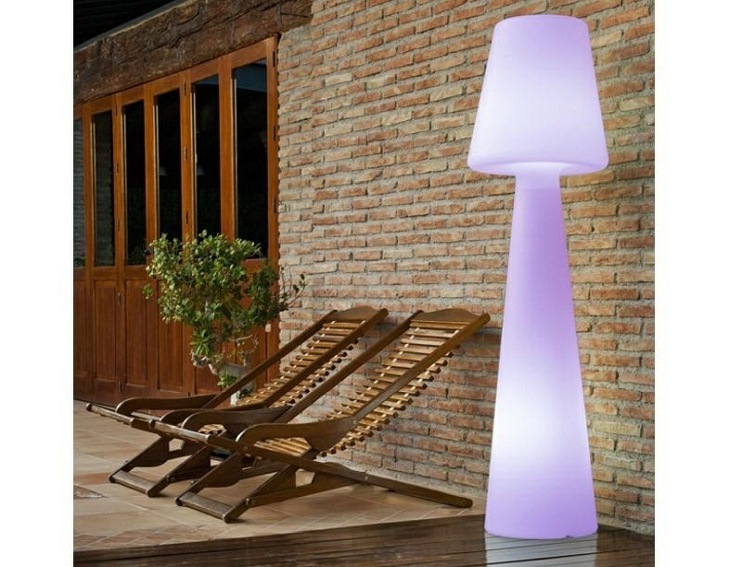 Lampa podłogowa Lola 200 Biała, LED zasil. przewodowe