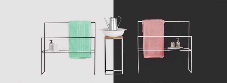 Wieszak Łazienkowy Barel Bath 90 Biały