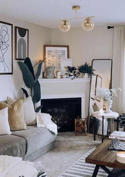 Lampa Wisząca GRAND K-5411 Złoty/Bursztynowy