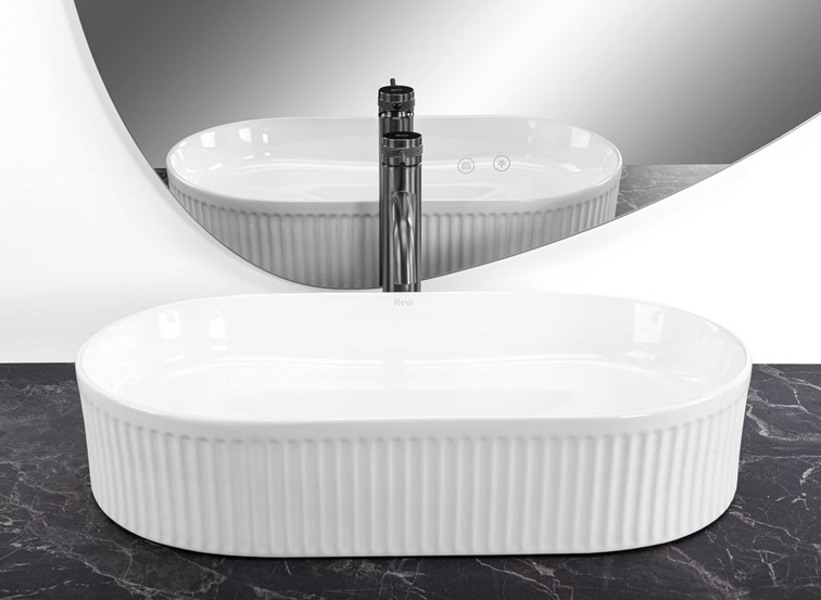 Umywalka Nablatowa VANDA 61 Biały