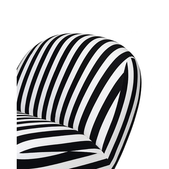 Fotel Obrotowy AZURE BiałyCzarny