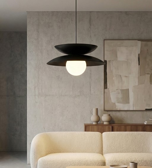 Lampa Wisząca NAGOYA 1 Czarny