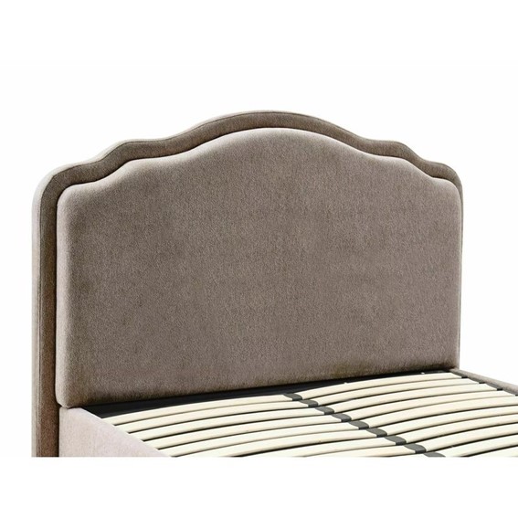 Łóżko FLORENCJA Raven 140x200cm Ciemny Beżowy