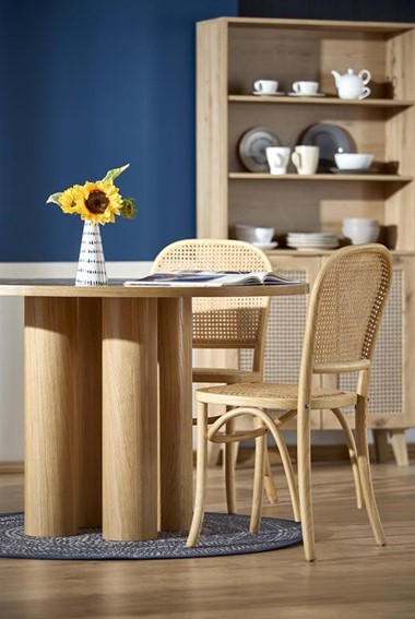 Stół Okrągły ELEFANTE fi120 Dąb Naturalny