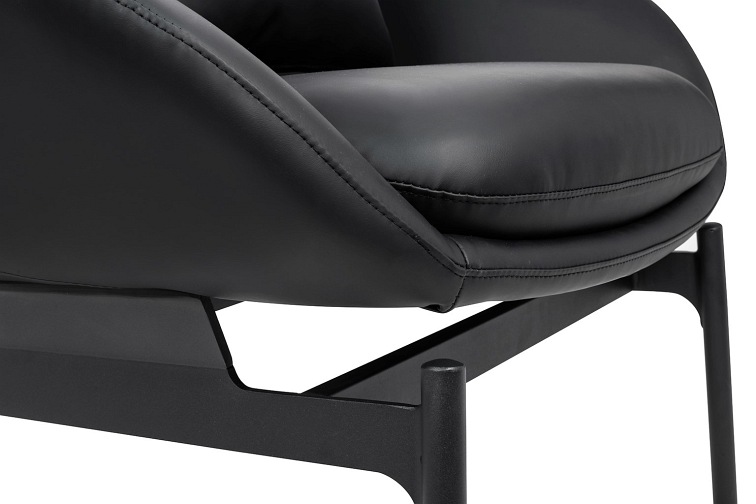 Fotel Lazy 80x73x88 Czarny