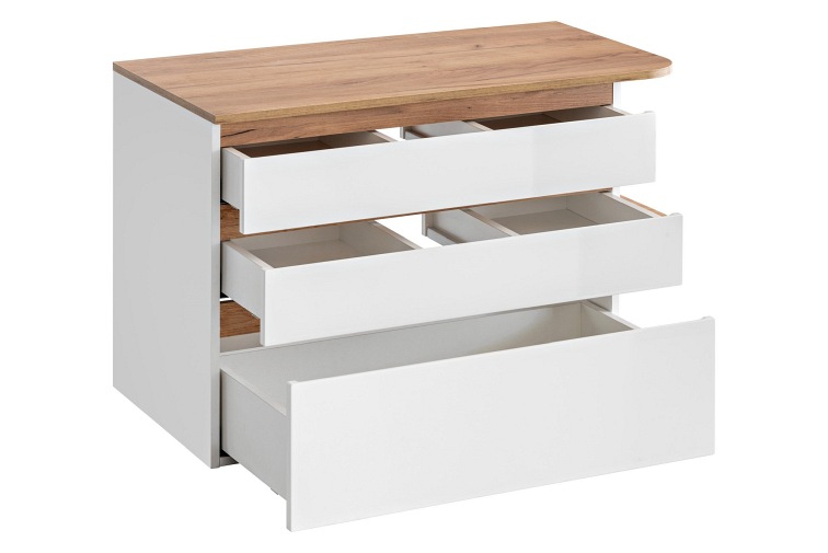 Szafka pod umywalkę Platinum 820 Biała