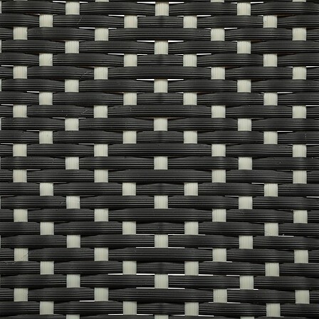 Stołek Barowy TRECIA Czarny/Naturalny