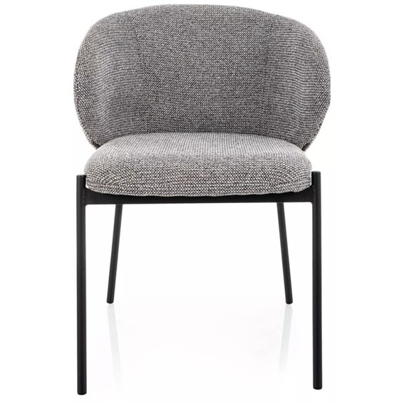 Krzesło KIOTO Szary/Czarny Mat