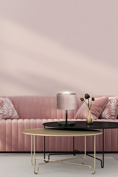 Lampa Biurkowa HILDE LN1 Czarny/Różowy