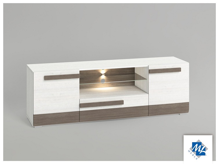 Szafka RTV BLANCO 09 Sosna Śnieżna