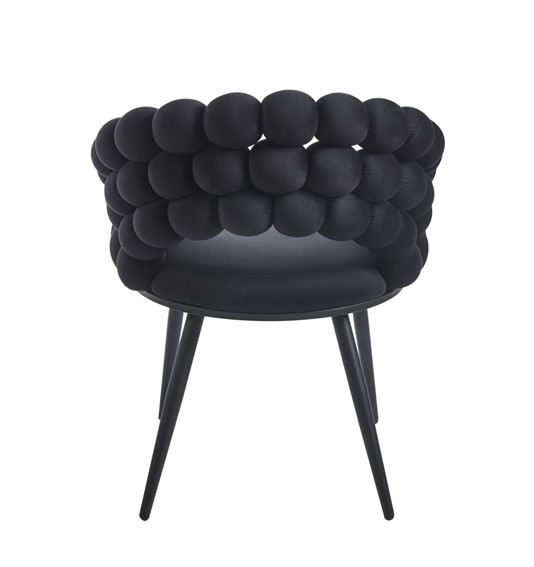 Krzesło Velvet K20-FX Czarny