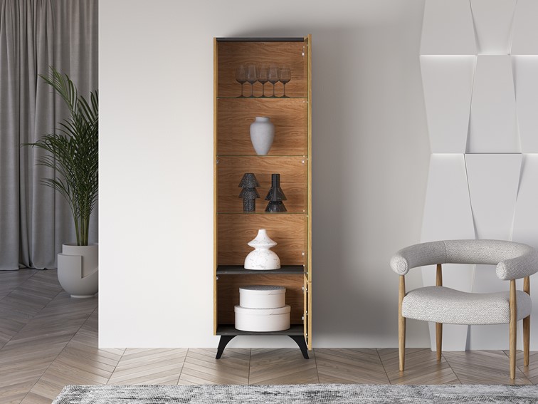 Witryna TOSCANIA 02P Dąb Baltic Dune