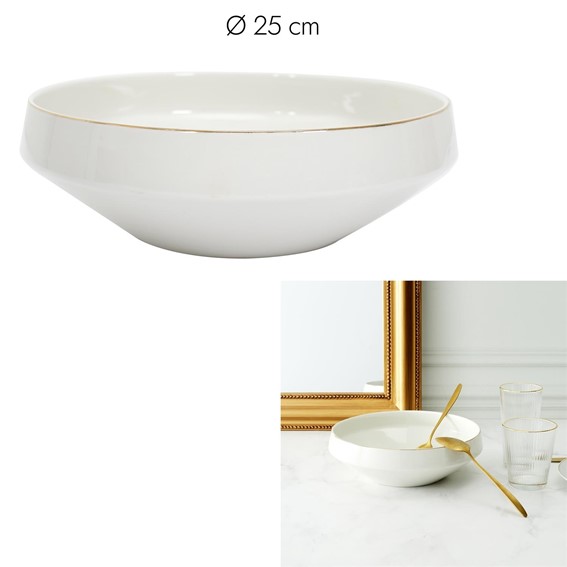 Miska/Salaterka PEARL GOLD 25cm