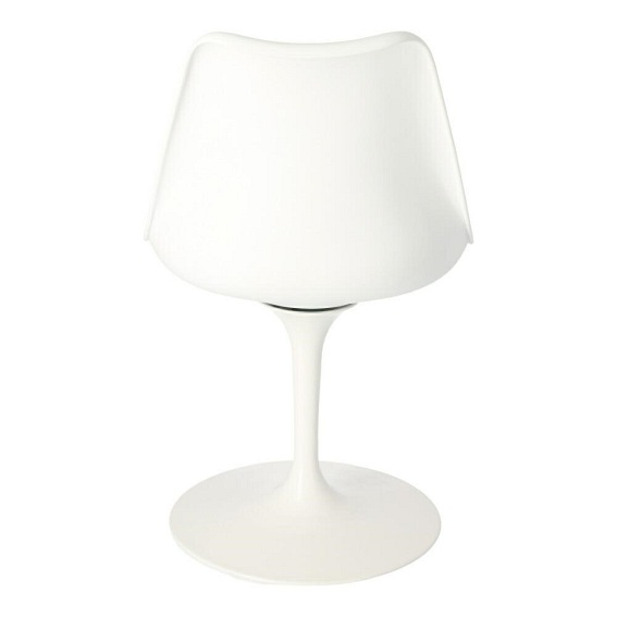 Krzesło TULIP Basic Białe/Czarny