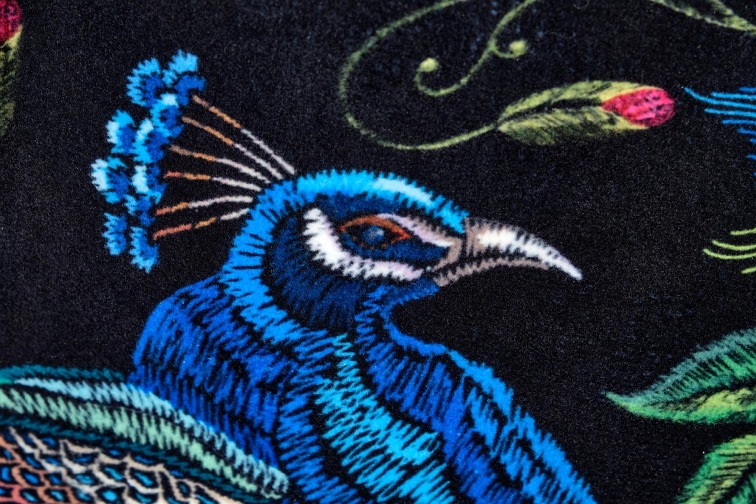 Fotel Wypoczynkowy PAGONI Granatowy