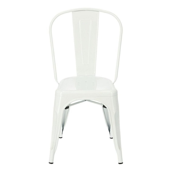 Krzesło PARIS Biały inspirowane Tolix