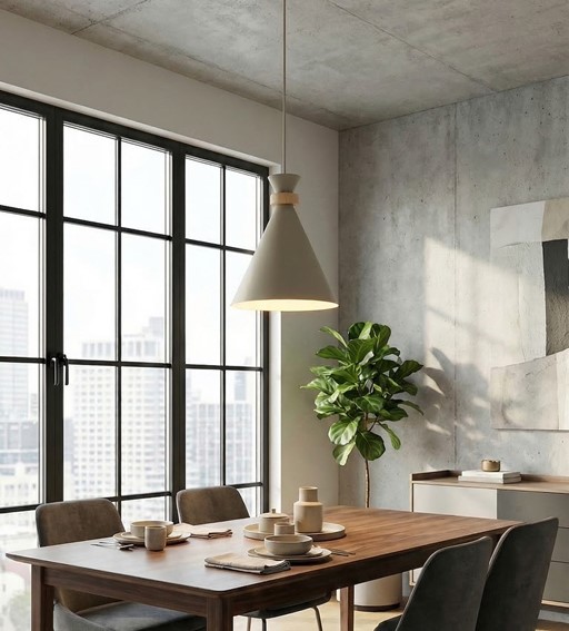 Lampa Wisząca ZERO 1 Beżowy