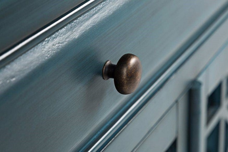 Komoda Avola AV175-32 38x82x82 Antique Blue