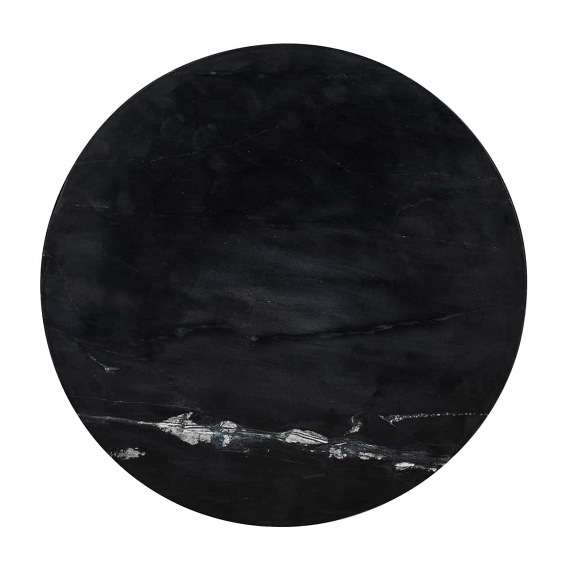 Stolik IRONVILLE fi50 Złoty/Czarny