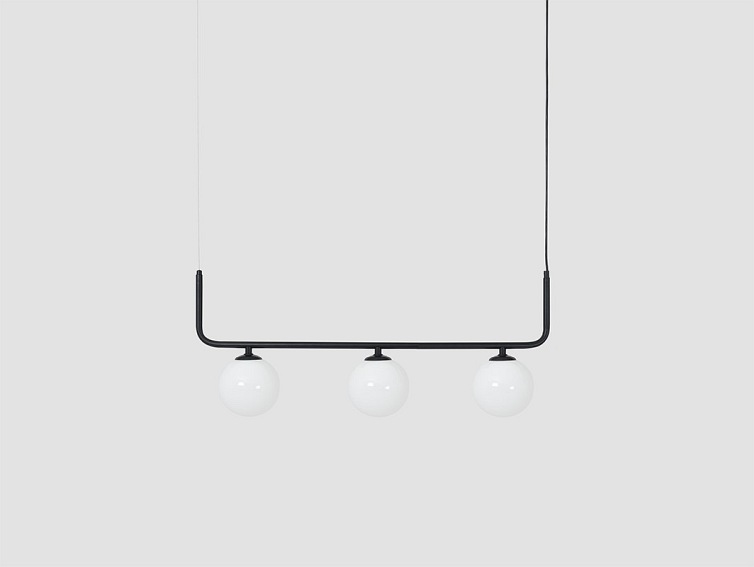 Lampa wisząca CATKIN 3 – czarny