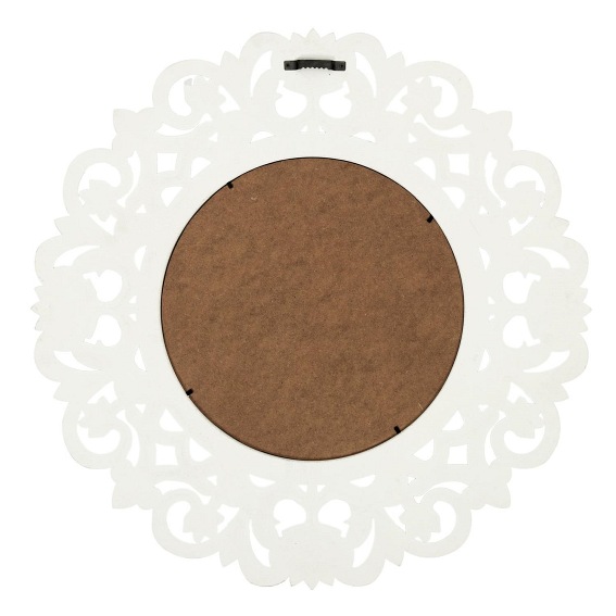 Lustro SCULPTED fi60 Biały