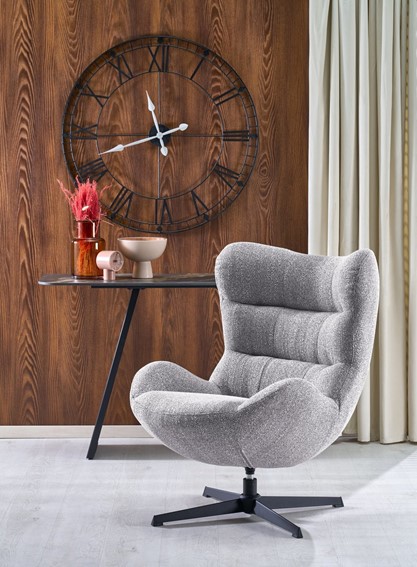 Fotel Wypoczynkowy JACKIE Popielaty