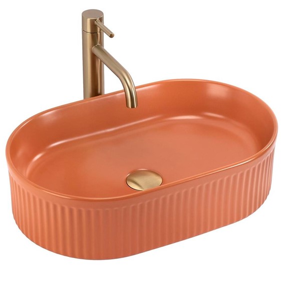 Umywalka Nablatowa VANDA 48 Cynamonowy