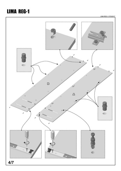Regał LIMA REG1 Dąb Sonoma/Biały
