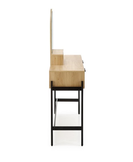 Toaletka CARMEN Czarny/Naturalny