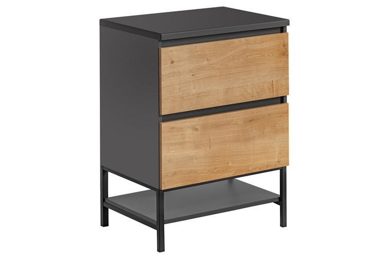 Szafka pod Umywalkę MONAKO 820 Szary/Dąb