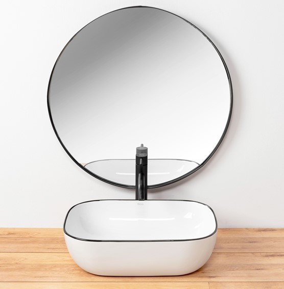 Umywalka Nablatowa MARBEL Biały