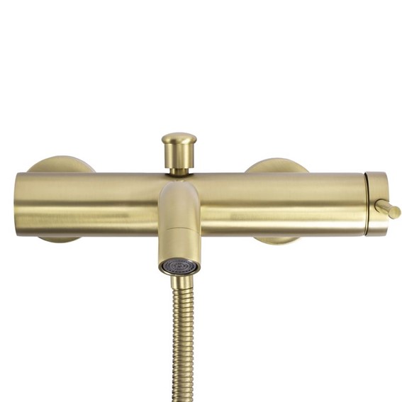 Bateria Wannowa SPOT Złoty Szczotkowany