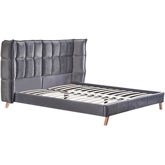 Łóżko SCANDINO 160x200 Popielaty