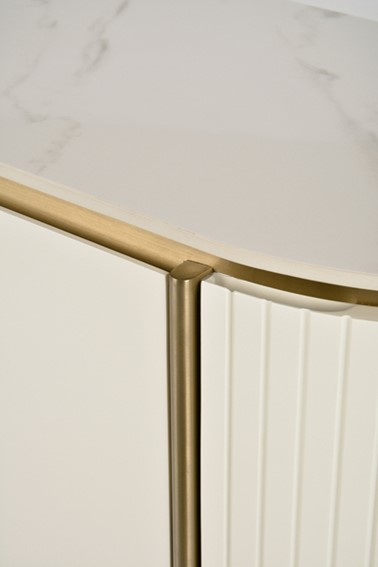 Komoda STILIG ST121 Biały/Złoty