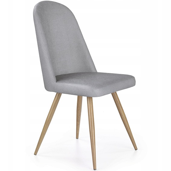 Krzesło K214 Dąb Miodowy/Popiel