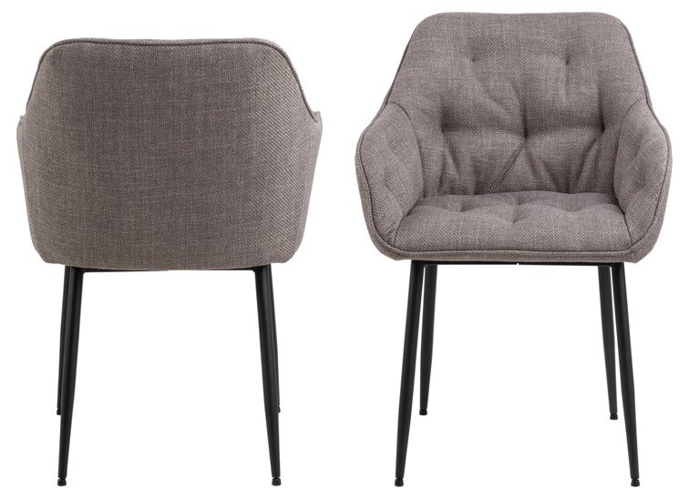 Krzesło BROOKE Szary Jasny