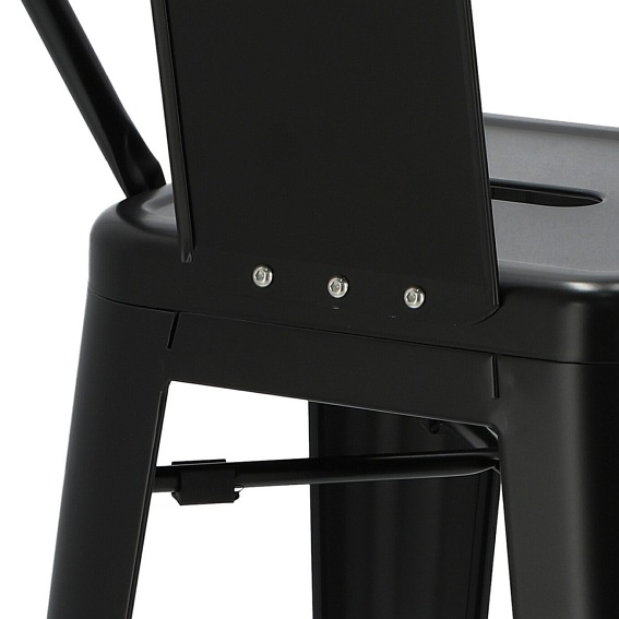 Hoker PARIS BACK Short 75cm black insp. Tolix