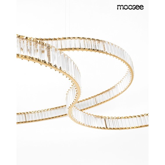 Lampa Wisząca WAVE 160A Złoty