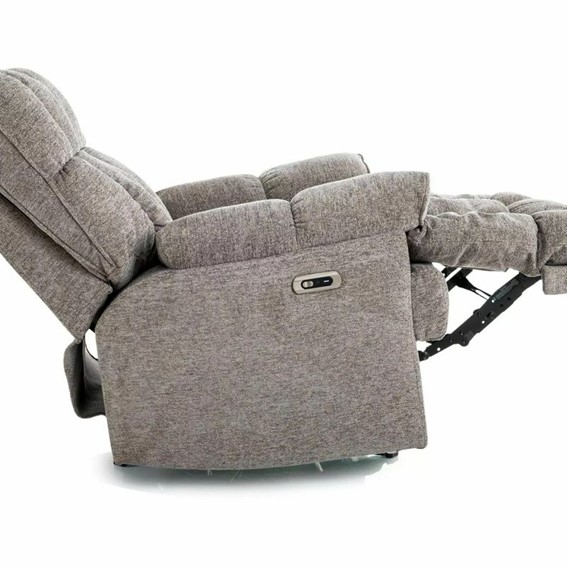 Fotel Rozkładany HOMER RAVEN Szary
