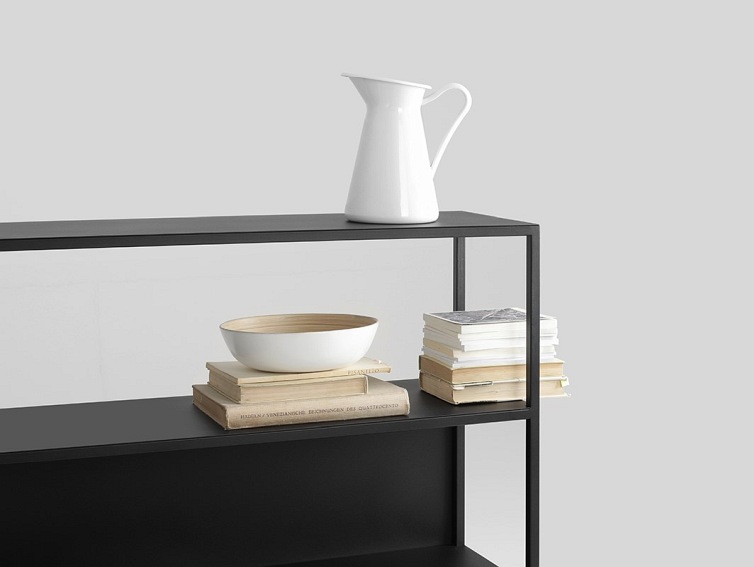 Regał HYLLER SIDE METAL 150×110