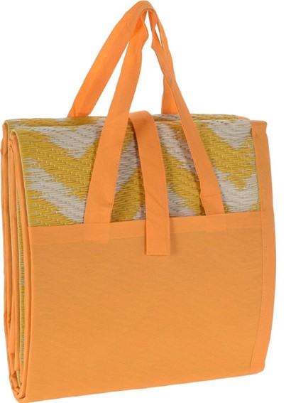 Mata KEMPINGOWA 90x180cm Żółty