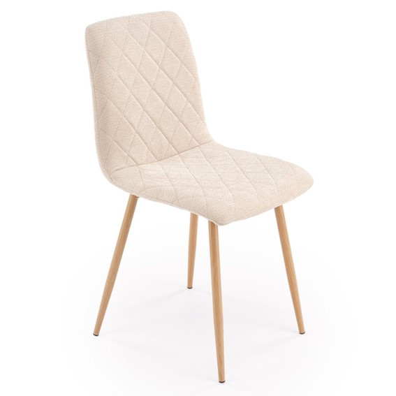 Krzesło K525 WDF Beżowy/Naturalny